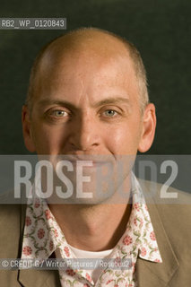 J M Ledgard,Scotish author, wrote the book Giraffe..©CREDIT G/Writer Pictures/Rosebud2