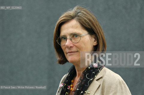 British writer Hermione Lee at the Edinburgh International Book Festival 2007. ..Copyright©Pascal Saez/Writer Pictures/Rosebud2