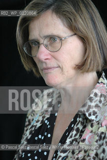 British writer Hermione Lee at the Edinburgh International Book Festival 2005..Copyright©Pascal Saez.Pascal Saez/Writer Pictures/Rosebud2