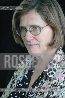 British writer Hermione Lee at the Edinburgh International Book Festival 2005..Copyright©Pascal Saez.Pascal Saez/Writer Pictures/Rosebud2