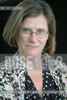 British writer Hermione Lee at the Edinburgh International Book Festival 2005..Copyright©Pascal Saez.Pascal Saez/Writer Pictures/Rosebud2
