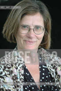 British writer Hermione Lee at the Edinburgh International Book Festival 2005..Copyright©Pascal Saez.Pascal Saez/Writer Pictures/Rosebud2