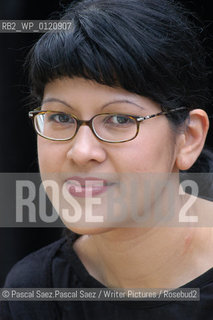 Canadian writer Nancy Lee, author of Dead Girls at the Edinburgh International Book Festival 2003...Copyright©Pascal Saez.Pascal Saez/Writer Pictures/Rosebud2