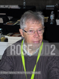 Michel Lefevre at “InterpolArt” crime fiction festival in Reims, France, October 10, 2010..Copyright©Gilbert Gallerne/Writer Pictures/Rosebud2