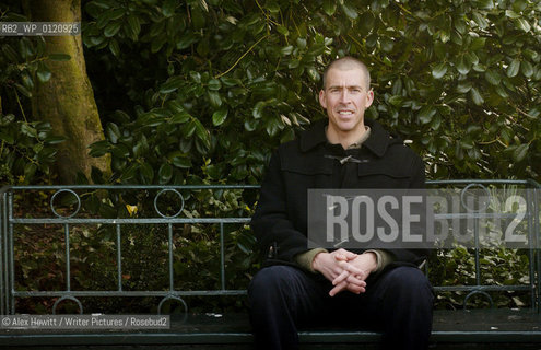 American Author Thomas Legendre near his home in Edinburgh, Scotland....Copyright©Alex Hewitt/Writer Pictures/Rosebud2