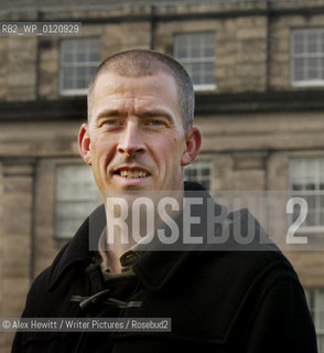 American Author Thomas Legendre near his home in Edinburgh, Scotland....Copyright©Alex Hewitt/Writer Pictures/Rosebud2