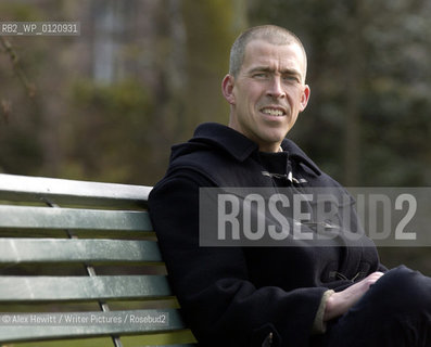 American Author Thomas Legendre near his home in Edinburgh, Scotland....Copyright©Alex Hewitt/Writer Pictures/Rosebud2