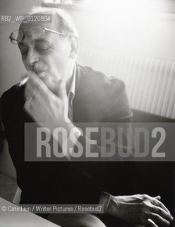Antonio Tabucchi....Copyright©Cato Lein/Writer Pictures/Rosebud2