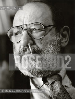 Umberto Eco....Copyright©Cato Lein/Writer Pictures/Rosebud2