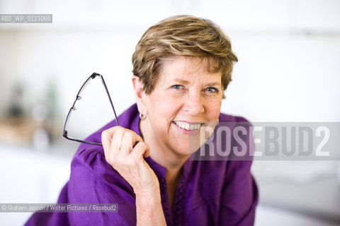 Prue Leith, cookery writer, in her West London home..copyright©Graham Jepson/Writer Pictures/Rosebud2