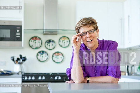 Prue Leith, cookery writer, in her West London home..copyright©Graham Jepson/Writer Pictures/Rosebud2