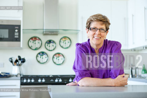 Prue Leith, cookery writer, in her West London home..copyright©Graham Jepson/Writer Pictures/Rosebud2