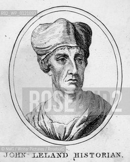 John Leland (1506-52).English historian, Antiquary and writer..copyright©NMG/Writer Pictures/Rosebud2
