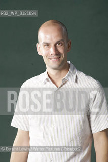 Simon Lelic, British journalist and novelist, at the 2010 Edinburgh International Book Festival, August 22, 2010...Copyright©Geraint Lewis/Writer Pictures/Rosebud2
