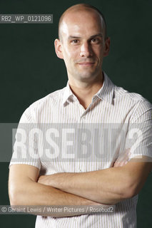 Simon Lelic, British journalist and novelist, at the 2010 Edinburgh International Book Festival, August 22, 2010...Copyright©Geraint Lewis/Writer Pictures/Rosebud2