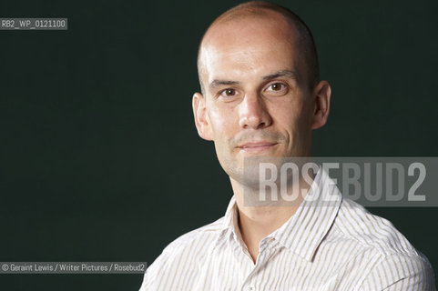 Simon Lelic, British journalist and novelist, at the 2010 Edinburgh International Book Festival, August 22, 2010...Copyright©Geraint Lewis/Writer Pictures/Rosebud2