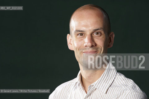 Simon Lelic, British journalist and novelist, at the 2010 Edinburgh International Book Festival, August 22, 2010...Copyright©Geraint Lewis/Writer Pictures/Rosebud2