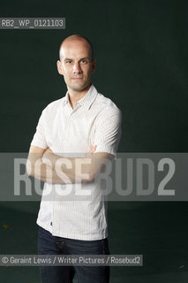 Simon Lelic, British journalist and novelist, at the 2010 Edinburgh International Book Festival, August 22, 2010...Copyright©Geraint Lewis/Writer Pictures/Rosebud2