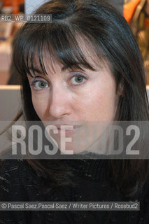 French writer Alexandra Lemasson at the Salon du Livre (Book Fair) in Paris, March 2006..Copyright©Pascal Saez.Pascal Saez/Writer Pictures/Rosebud2