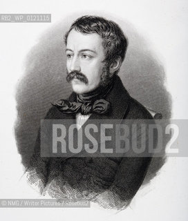 Nikolaus Lenau (1802-50).German Poet..Copyright©NMG/Writer Pictures/Rosebud2