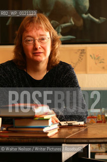 Writer Joan Lennon photographed at home in Scotland...Copyright©Walter Neilson/Writer Pictures/Rosebud2