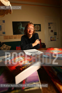 Writer Joan Lennon photographed at home in Scotland...Copyright©Walter Neilson/Writer Pictures/Rosebud2