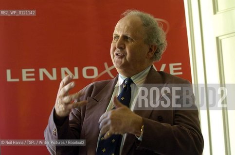 Lennoxlove House in East Lothian  is to host a winter book festival. Author Alexander McCall Smith with Director of Lennoxlove Book Festival ..copyright©Neil Hanna/TSPL/Writer Pictures/Rosebud2