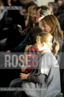 Lennoxlove Book Festival in East Haddington.Michael Morpurgo talks to his captive audience in the Marquee...Copyright©Alex Hewitt/Writer Pictures/Rosebud2