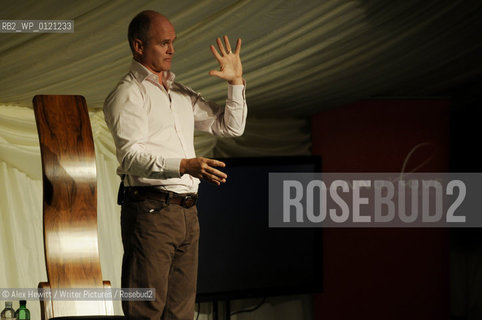 Lennoxlove Book Festival in East Haddington.Simon King on stage in the Marquee...Copyright©Alex Hewitt/Writer Pictures/Rosebud2