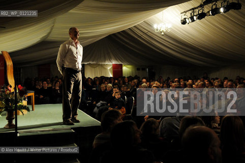 Lennoxlove Book Festival in East Haddington.Simon King on stage in the Marquee...Copyright©Alex Hewitt/Writer Pictures/Rosebud2