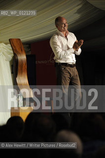 Lennoxlove Book Festival in East Haddington.Simon King on stage in the Marquee...Copyright©Alex Hewitt/Writer Pictures/Rosebud2