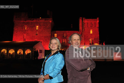 Alexander McCall Smith and Kate Adie launch the first Lennoxlove Book Fest, Haddington, East Lothian, Friday 13/11/09..Copyright©Colin Hattersley/Writer Pictures/Rosebud2