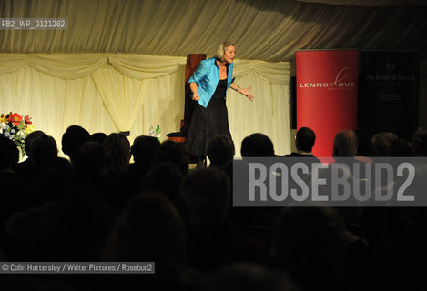 Kate Adie launches the first Lennoxlove Book Fest, Haddington, East Lothian, Friday 13/11/09..Copyright©Colin Hattersley/Writer Pictures/Rosebud2