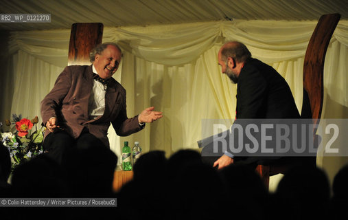 Alexander McCall Smith at the first Lennoxlove Book Fest, Haddington, East Lothian, Friday 13/11/09..Copyright©Colin Hattersley/Writer Pictures/Rosebud2