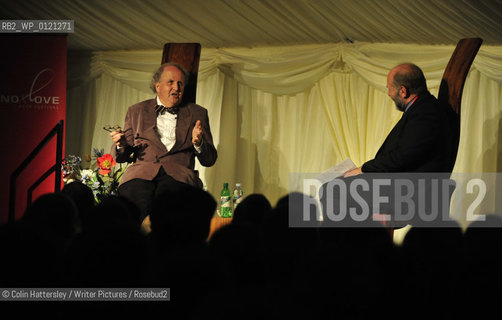 Alexander McCall Smith at the first Lennoxlove Book Fest, Haddington, East Lothian, Friday 13/11/09..Copyright©Colin Hattersley/Writer Pictures/Rosebud2