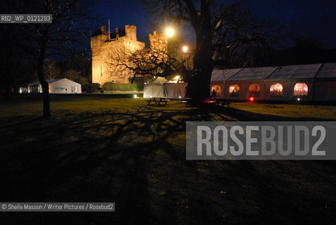 Evening view of Lennoxlove House during the 2nd annual Lennoxlove Book Festival in Haddington, Scotland, November 20, 2010...Copyright©Sheila Masson/Writer Pictures/Rosebud2
