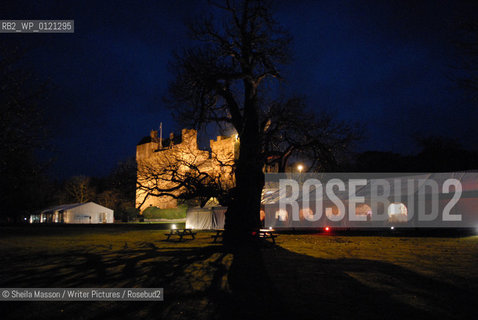 Evening view of Lennoxlove House during the 2nd annual Lennoxlove Book Festival in Haddington, Scotland, November 20, 2010...Copyright©Sheila Masson/Writer Pictures/Rosebud2