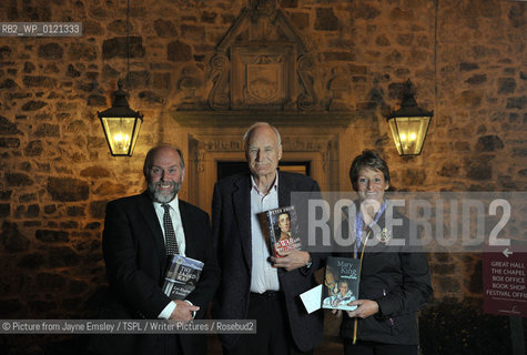 Lennoxlove Houses second book festival kicks off this weekend.  At the opening is Alistair Moffat, Peter Snow, and Mary King.Haddington, Scotland, November 19, 2010..©Picture from Jayne Emsley/TSPL/Writer Pictures/Rosebud2