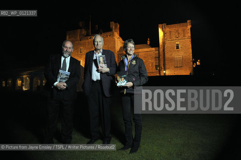 Lennoxlove Houses second book festival kicks off this weekend.  At the opening is Alistair Moffat, Peter Snow, and Mary King.Haddington, Scotland, November 19, 2010..©Picture from Jayne Emsley/TSPL/Writer Pictures/Rosebud2