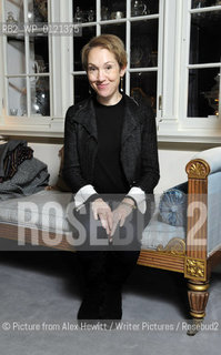 Justine Picardie poses in the opulent surroundings.Lennoxlove Book Festival at Lennoxlove House, Haddington, Scotland, November 21 2010..©Picture from Alex Hewitt/Writer Pictures/Rosebud2