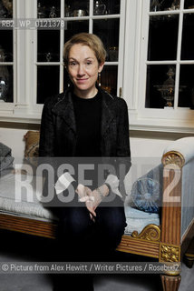 Justine Picardie poses in the opulent surroundings.Lennoxlove Book Festival at Lennoxlove House, Haddington, Scotland, November 21 2010..©Picture from Alex Hewitt/Writer Pictures/Rosebud2