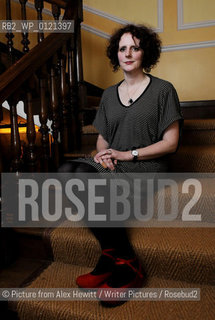 Maggie OFarrell poses for a portrait.Lennoxlove Book Festival at Lennoxlove House, Haddington, Scotland, November 21 2010..©Picture from Alex Hewitt/Writer Pictures/Rosebud2
