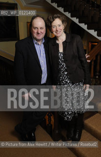 James Naughtie and Eleanor Updale.Lennoxlove Book Festival at Lennoxlove House, Haddington, Scotland, November 21 2010..©Picture from Alex Hewitt/Writer Pictures/Rosebud2