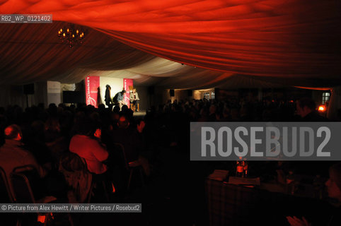 Ian Rankin event at the Lennoxlove Book Festival at Lennoxlove House, Haddington, Scotland, November 21 2010..©Picture from Alex Hewitt/Writer Pictures/Rosebud2