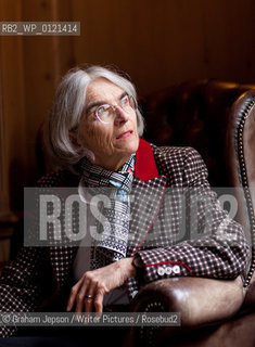 Donna Leon, photographed at Durrants Hotel, London..copyright©Graham Jepson/Writer Pictures/Rosebud2