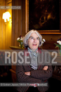 Donna Leon, photographed at Durrants Hotel, London..copyright©Graham Jepson/Writer Pictures/Rosebud2