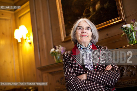 Donna Leon, photographed at Durrants Hotel, London..copyright©Graham Jepson/Writer Pictures/Rosebud2