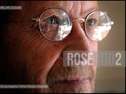 Elmore Leonard, novelist.. ..copyright©Lisa Carpenter/Writer Pictures/Rosebud2