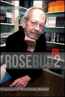 Elmore Leonard, novelist.. ..copyright©Lisa Carpenter/Writer Pictures/Rosebud2