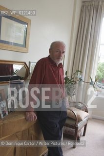 Scottish Poet and Writer Tom Leonard photographed at home in Glasgow ahead of the Scottish Arts Council Book of the Year Award 2010. 11th June 2010....copyright©Dominique Carton/Writer Pictures/Rosebud2